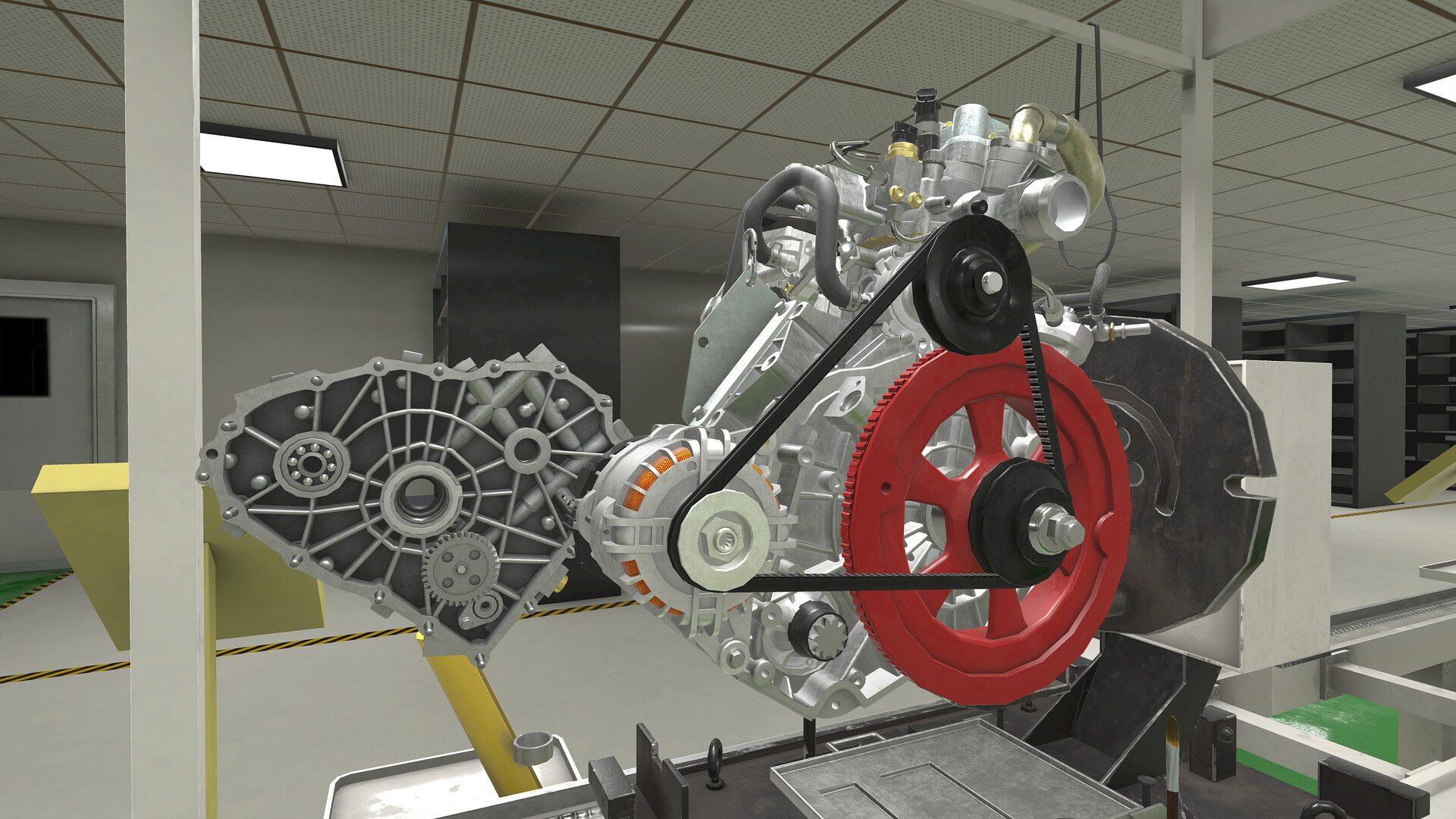 Industrial VR Design Pack – Pumping Station, Gearbox, Mining Drill & Forklift