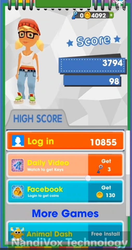 Subway Runner Game